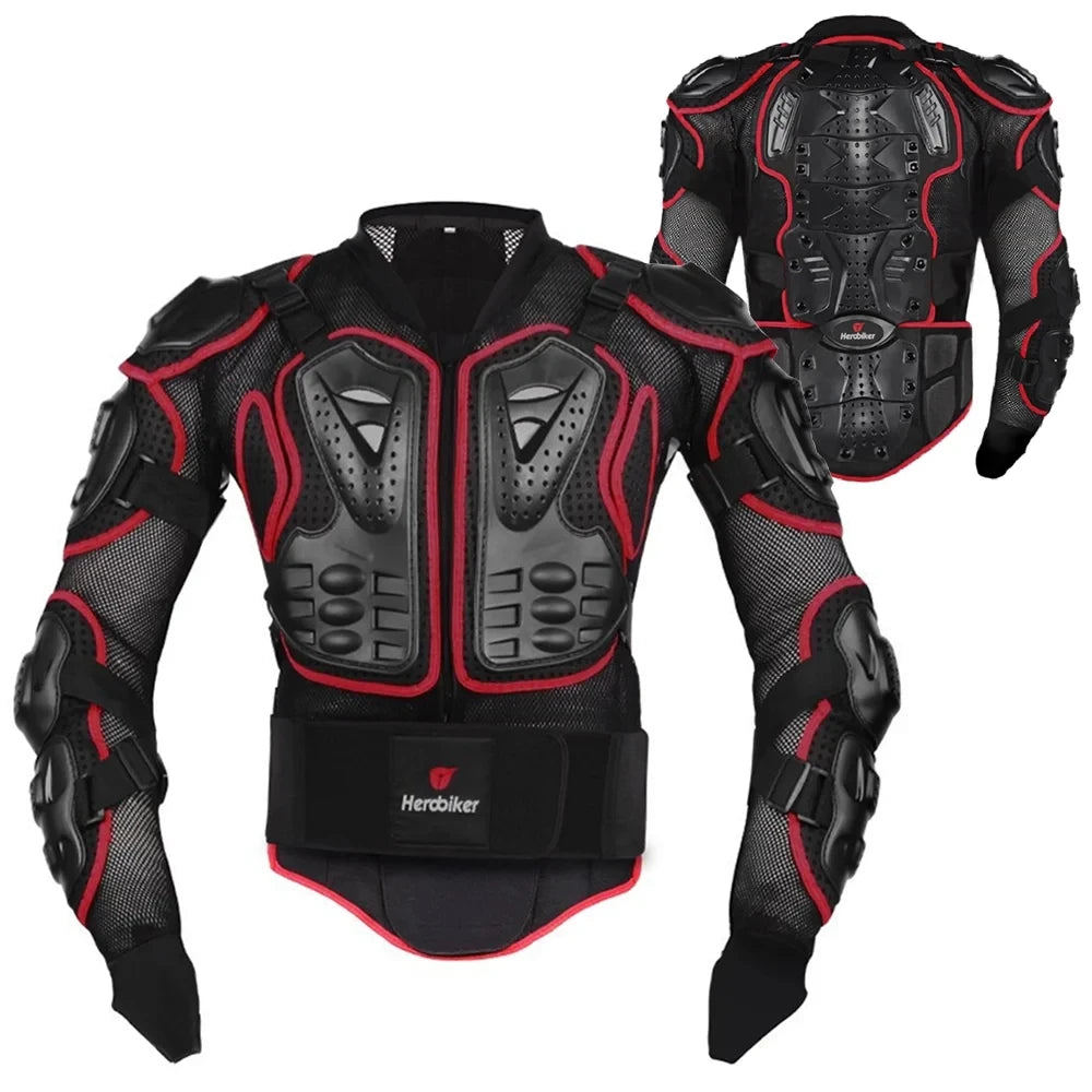 New Motorcycle Body Armor CE Certification Motocross Jacket Chest Back Protection