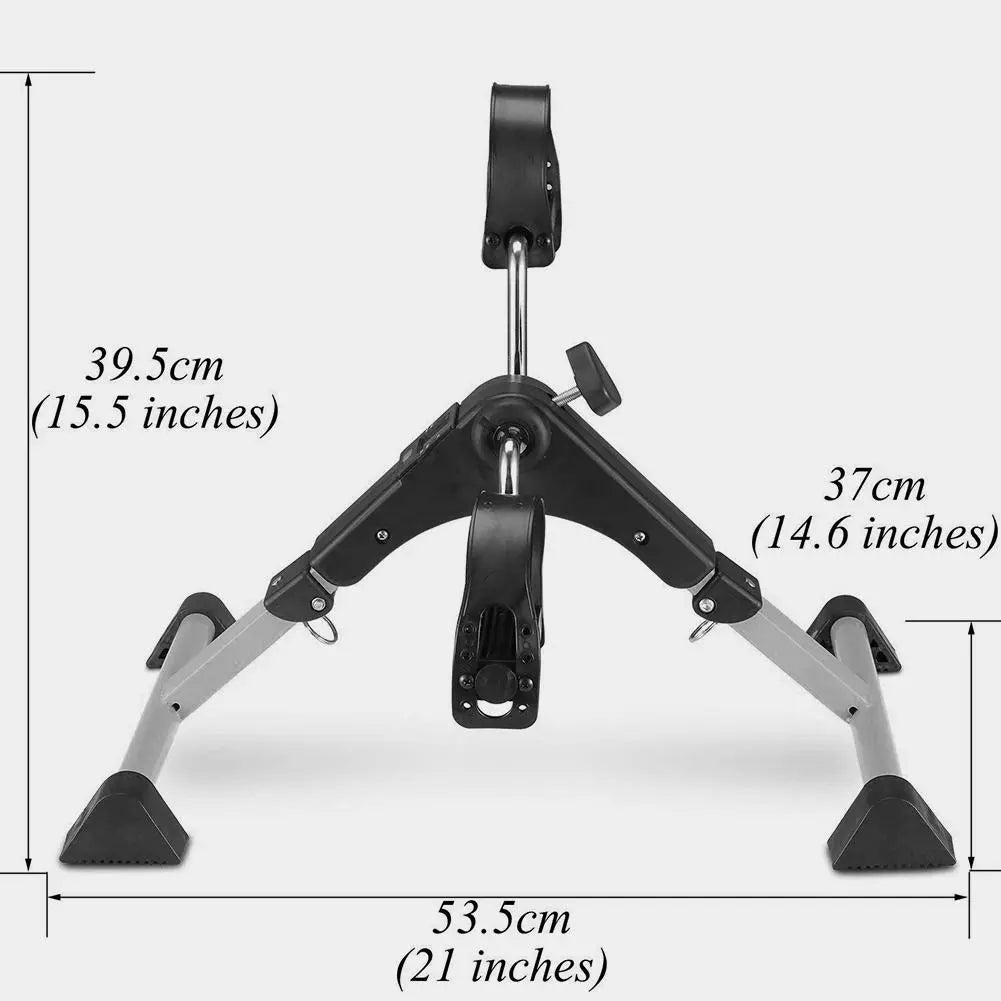 Exercise Bike Adjustable Resistance With LCD Fitness Rehabilitation Bicycle