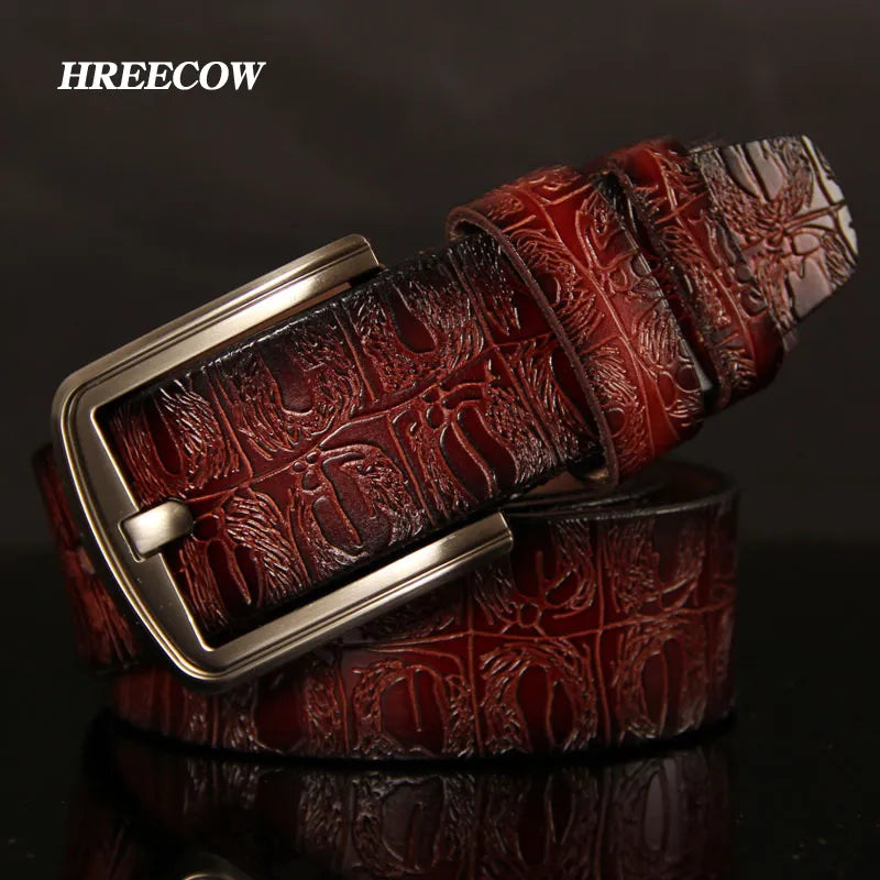 Designer Belts Men High Quality Genuine Leather Strap