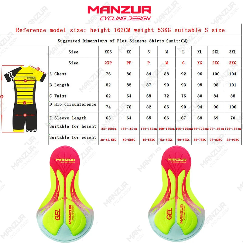 Women's Outdoor Cycling Wear Long Sleeve Jumpsuit Cyclist Apparel