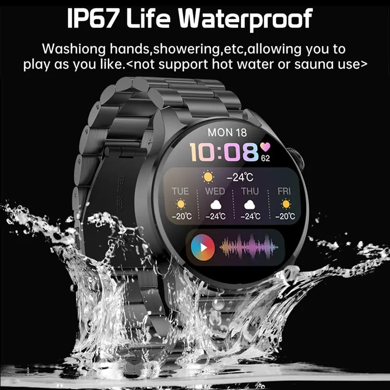 Bluetooth Call Smart Watch Men Women Touch Sport Fitness Waterproof