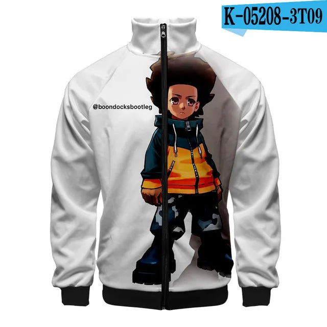 Coats The Boondocks hoodie cosplay Costume men Jacket Sweatshirts