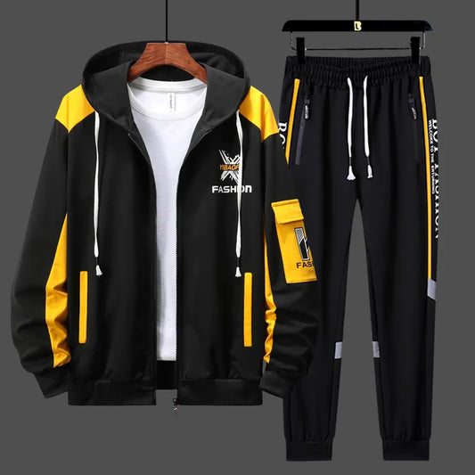 Designer new sport suits mens hoodie 2 piece tracksuit