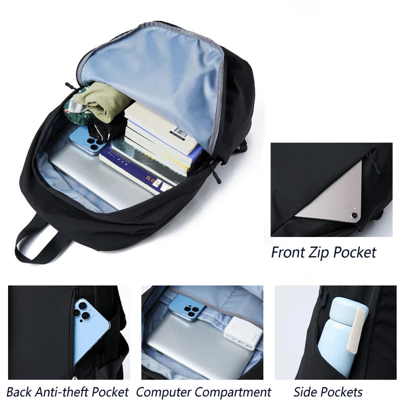 Backpack Lightweight 15.6inch Laptop Bag Casual 30L Waterproof Oxford