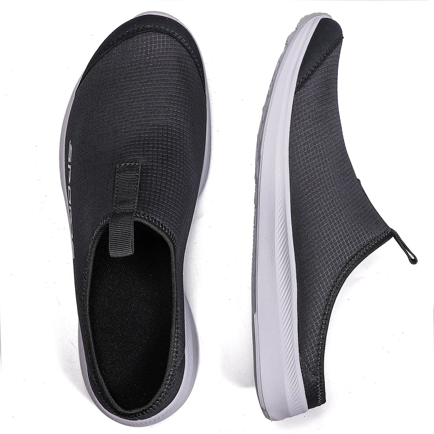 Half Slippers for Men Trendy Flat Bottom Casual Shoes Soft Sole