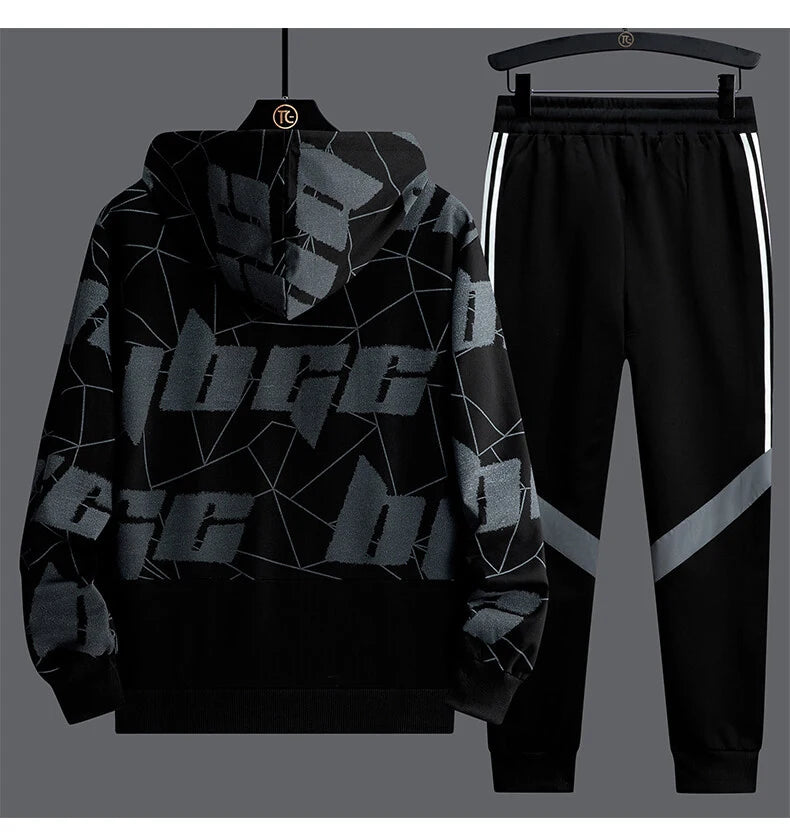 Designer new sport suits men's Hoodie 2 piece outfit NO.1