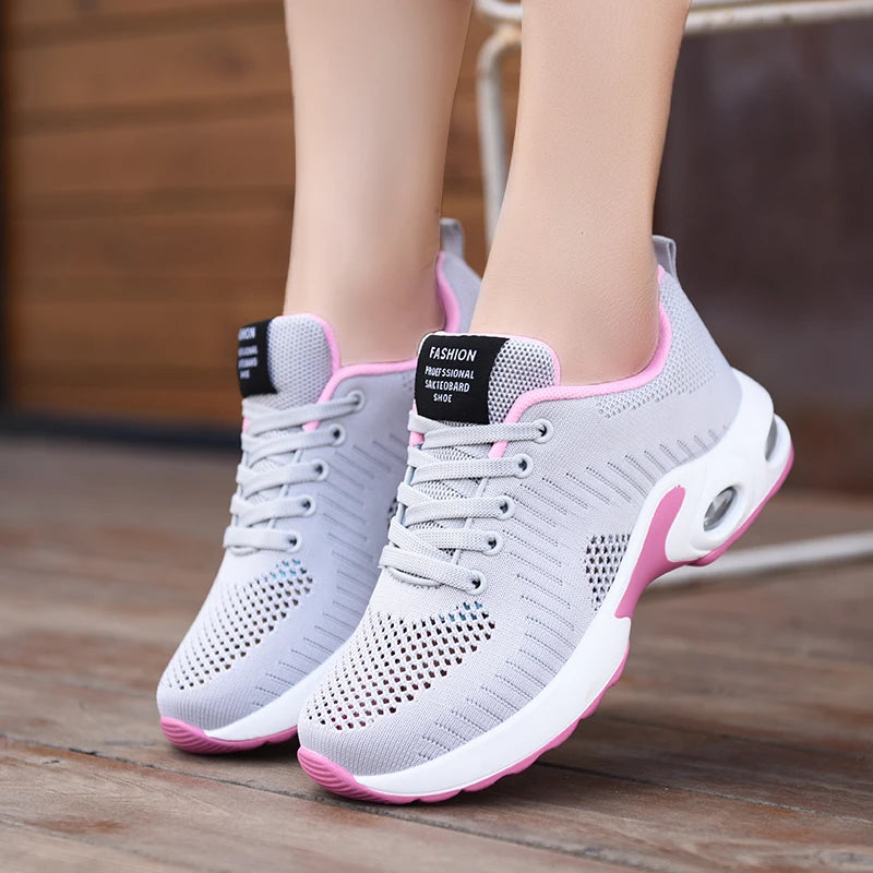 Women's Platform Toning Wedge Zapatillas Sports Slimming Sneakers Fitness