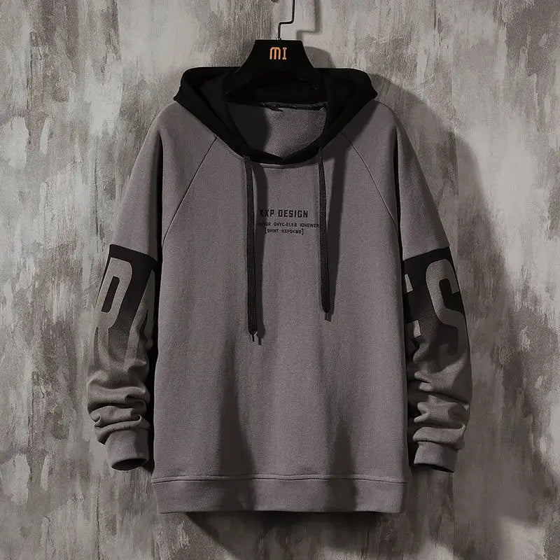 Mens Hoodie Green Loose Sweatshirt Fleeced Pastel Color High Quality Streetwear