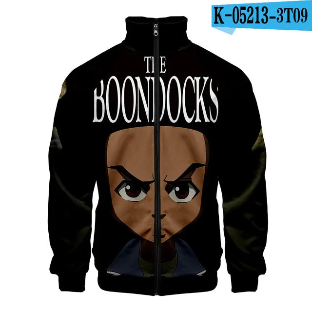 Coats The Boondocks hoodie cosplay Costume men Jacket Sweatshirts