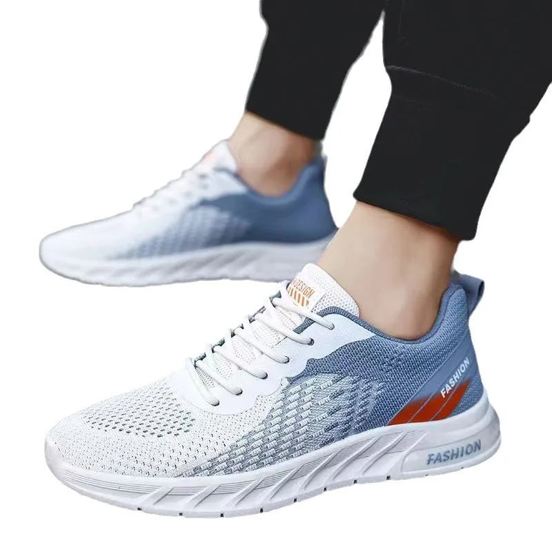 Men's Running Shoes Breathable Knit Sport  Cushion Lightweight Casual