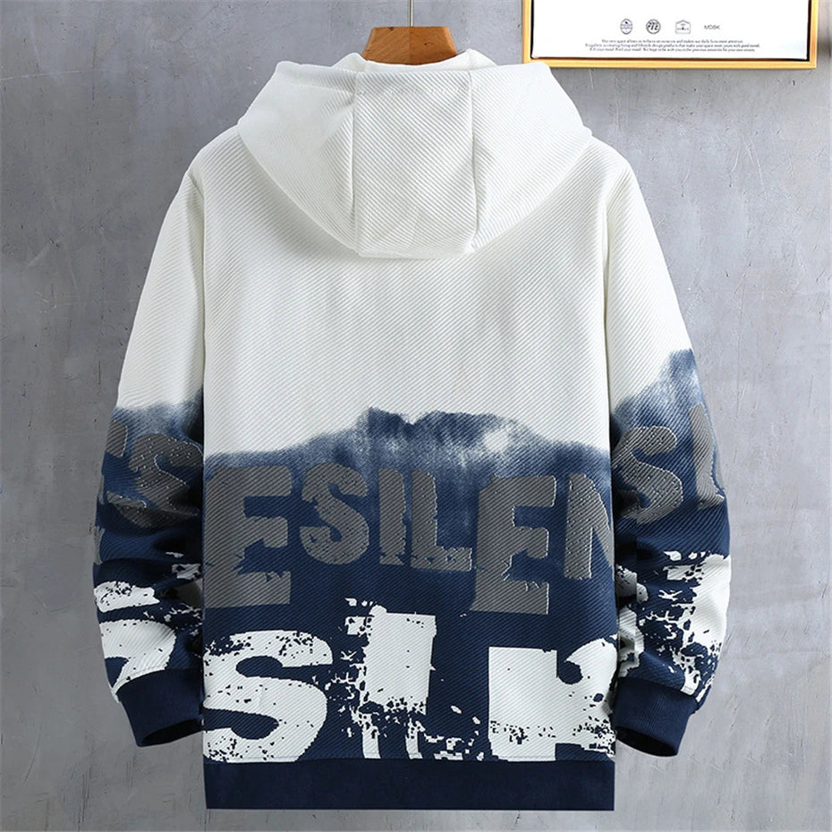 Men's Pullover Hoodies Plus Size Sweatshirt Printed Casual wear