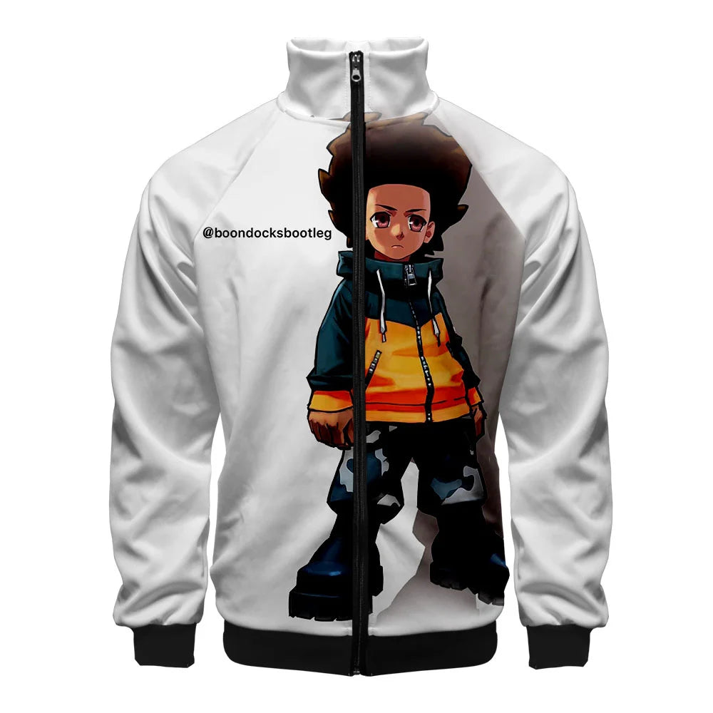 Coats The Boondocks hoodie cosplay Costume men Jacket Sweatshirts