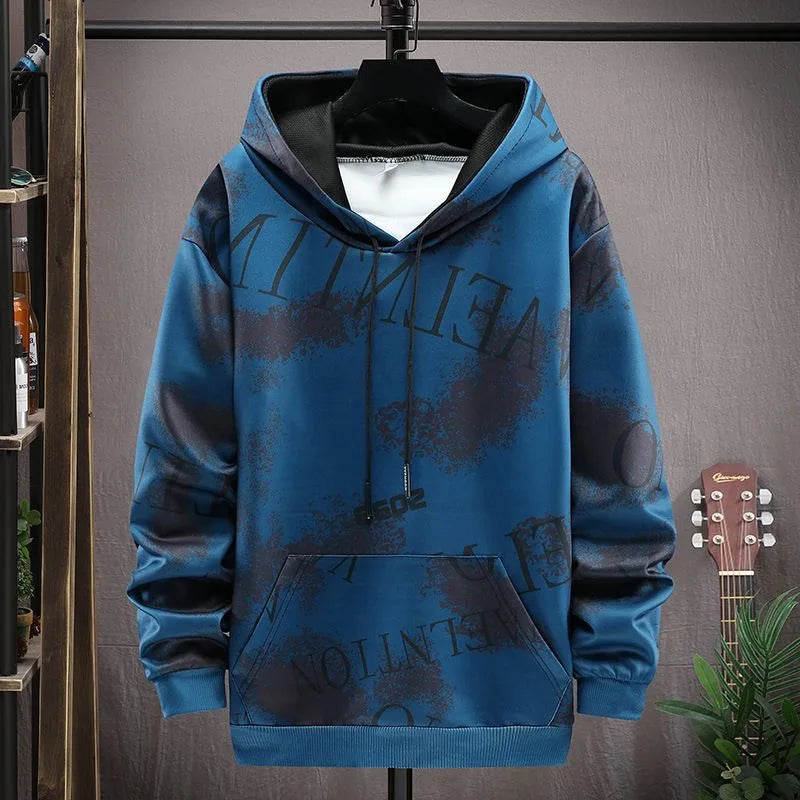 New Fashion Trend Camouflage Hoodie Set Men's Casual Relaxed Comfortable High Quality