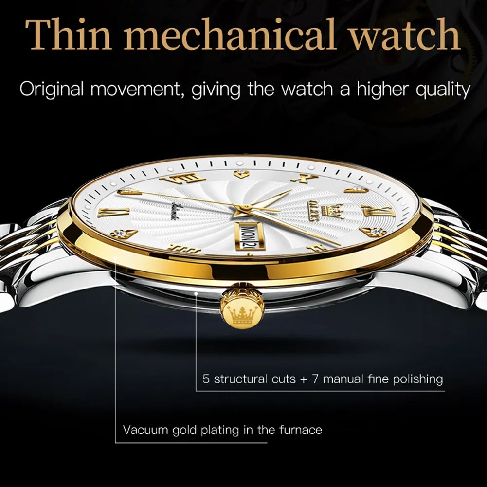 100% Original Waterproof Wristwatches Luxury Brand waterproof