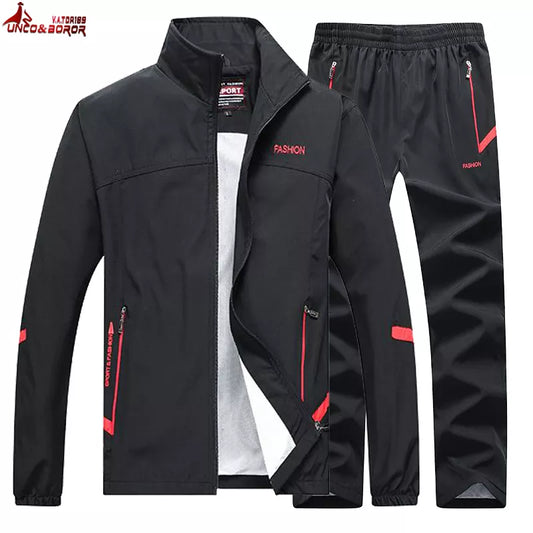 Men's Sportswear 2 Piece Jogging basketball Training Tracksuit