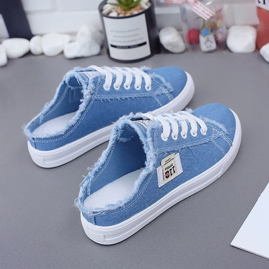 New Spring Summer Women Canvas Shoes flat sneakers women casual