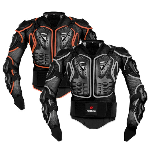 New Motorcycle Body Armor CE Certification Motocross Jacket Chest Back Protection