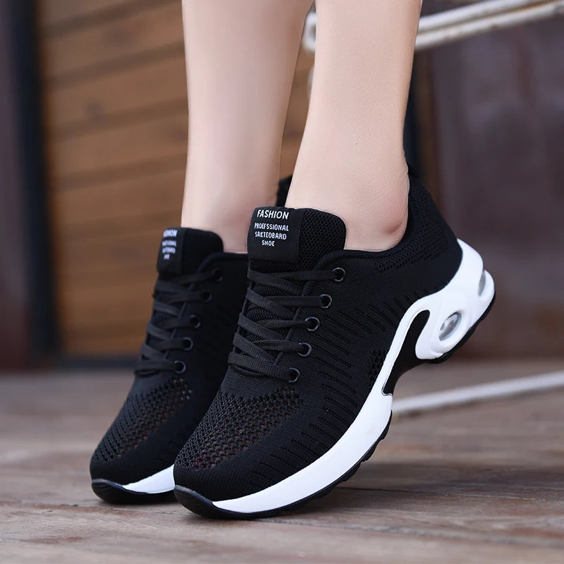 Women's Platform Toning Wedge Zapatillas Sports Slimming Sneakers Fitness