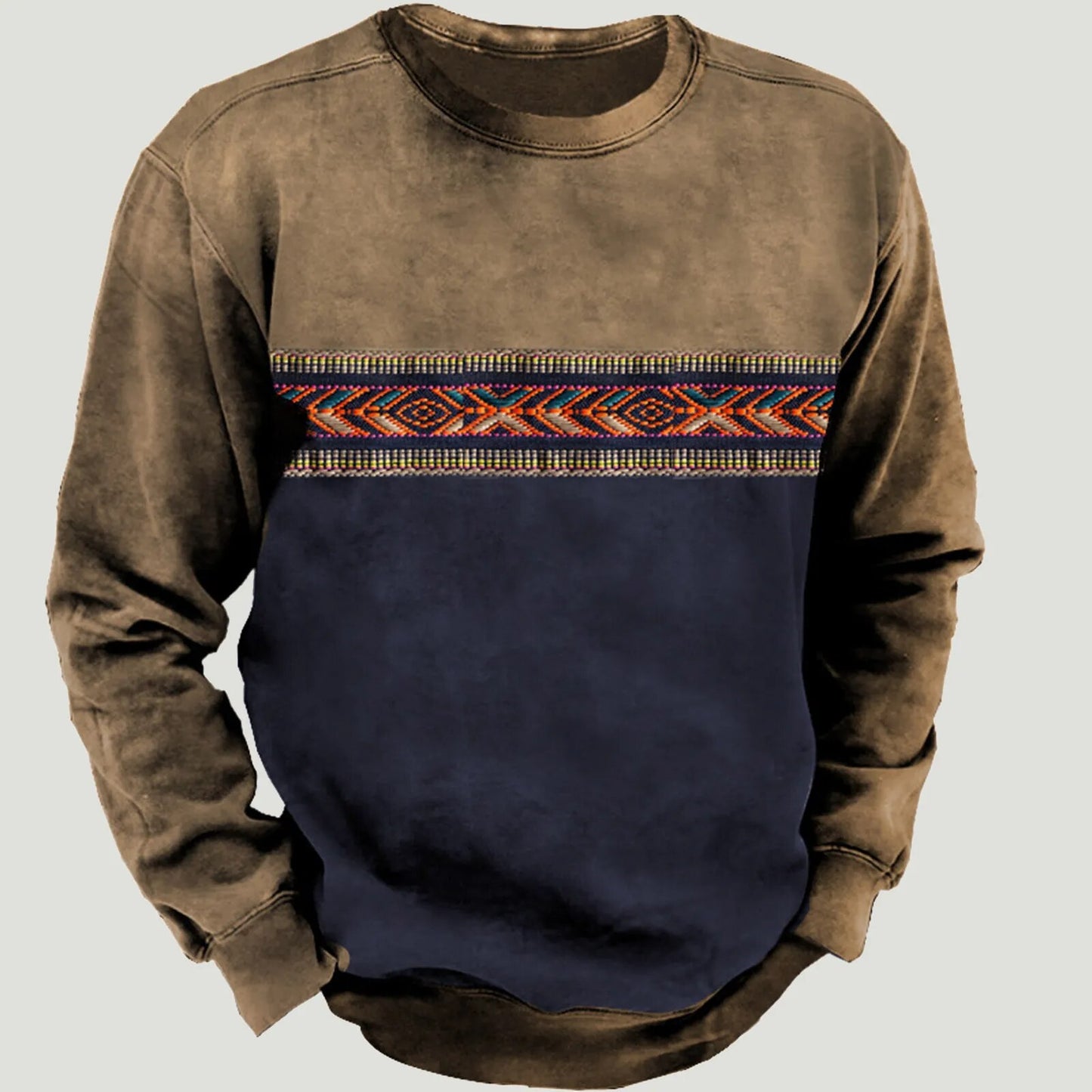 Sweatshirt For Men Streetwear Print Pullovers Oversized Pullover