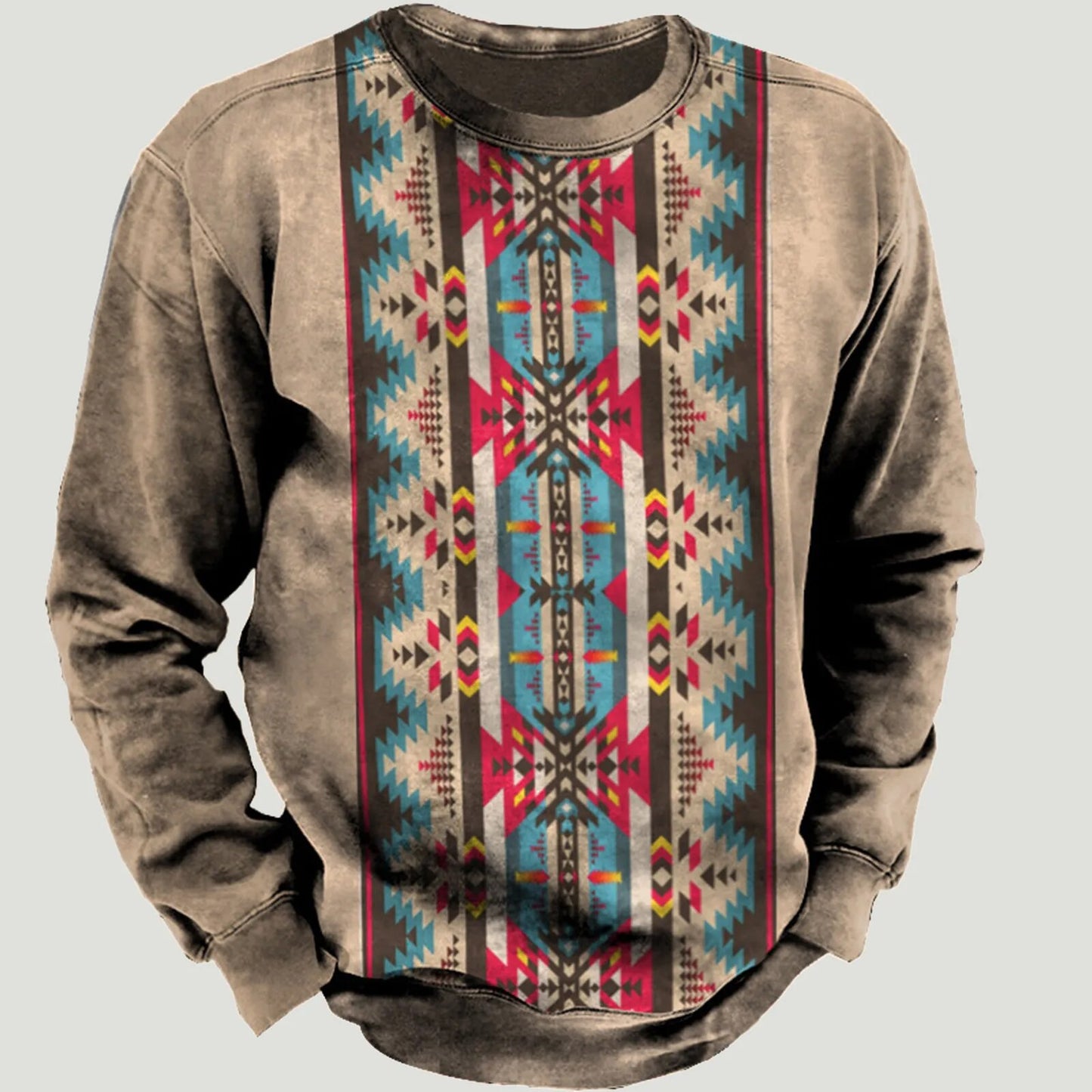 Sweatshirt For Men Streetwear Print Pullovers Oversized Pullover