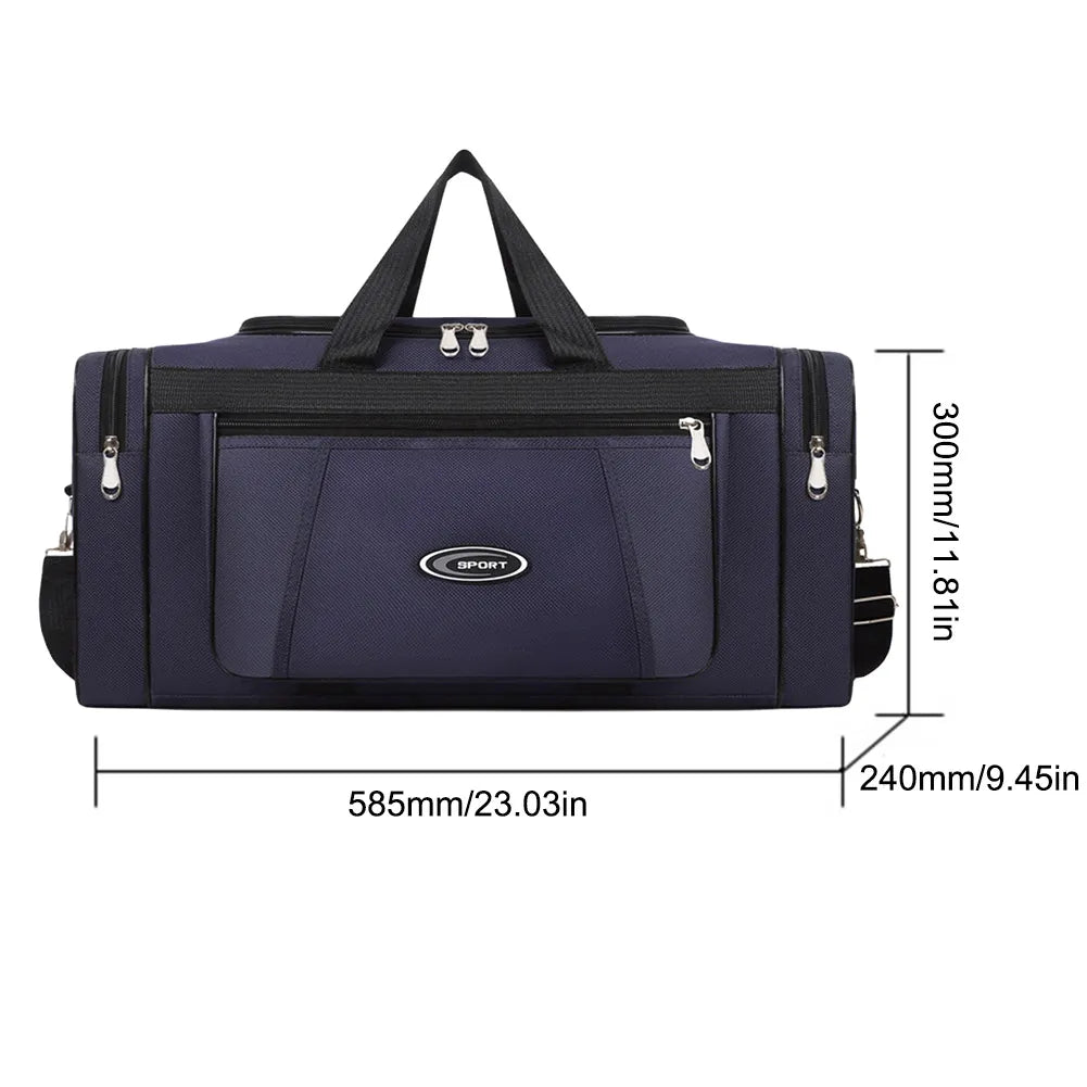 Oxford Waterproof Men Travel Bags Hand Luggage Big Travel