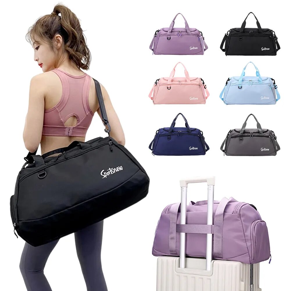 Large Capacity Travel Dry Wet Separation Fitness Training Bags