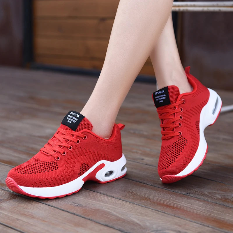 Women's Platform Toning Wedge Zapatillas Sports Slimming Sneakers Fitness