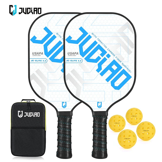 Pickleball Paddles Set USAPA Compliant Includes 4 Balls  Pickleball Racket Sports Equipment