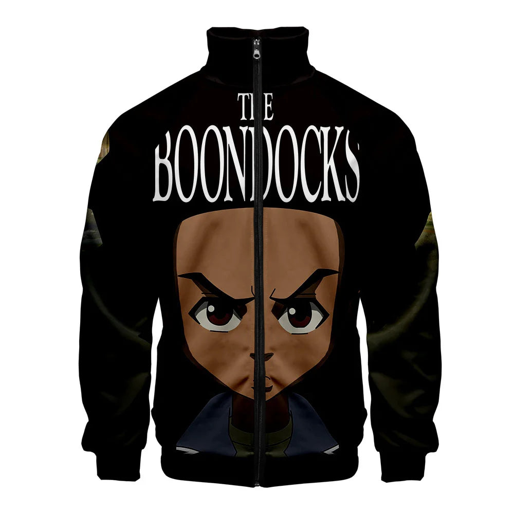 Coats The Boondocks hoodie cosplay Costume men Jacket Sweatshirts